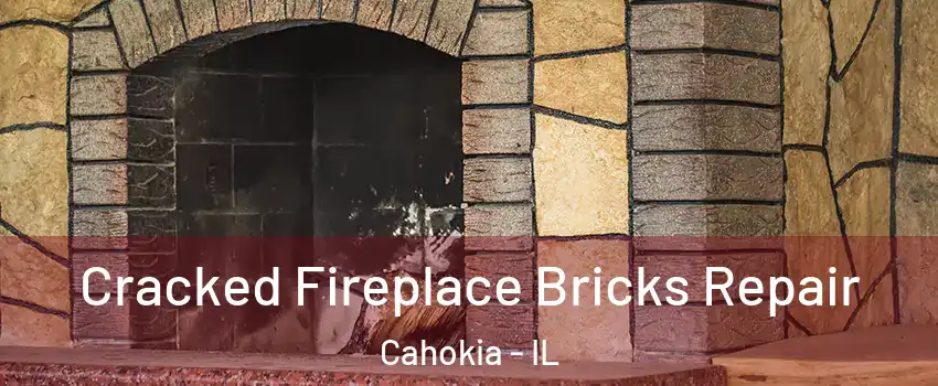  Cracked Fireplace Bricks Repair Cahokia - IL