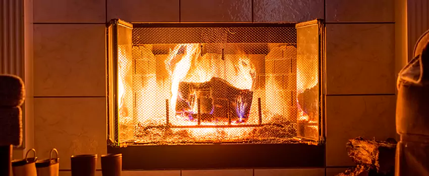 Mendota Hearth Landscape Fireplace Installation in Cahokia, Illinois