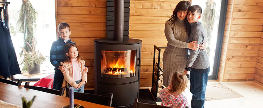 Morso Cast Iron Fireplace Insert Installation in Cahokia, Illinois