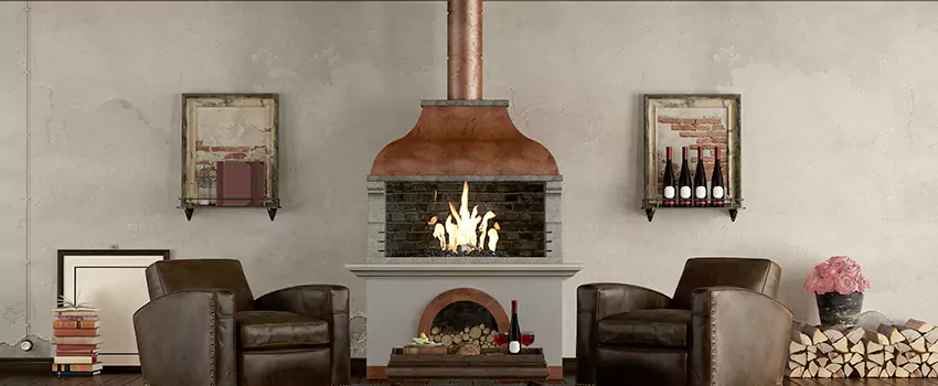 Thelin Hearth Products Providence Pellet Insert Fireplace Installation in Cahokia, IL