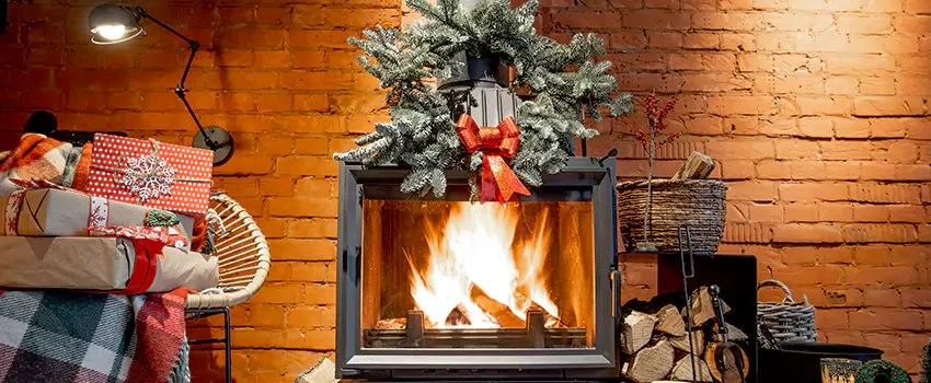 Travis Industries Linear Gas Fireplace Installation in Cahokia, Illinois