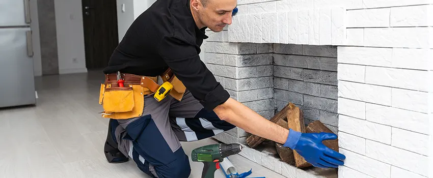 Fireplace Damaged Damper Frame Repair Services in Cahokia, Illinois