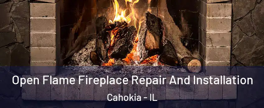  Open Flame Fireplace Repair And Installation Cahokia - IL